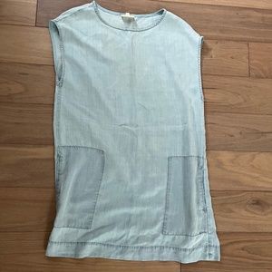 Wilfred FREE Chambray Sleeveless Dress XS